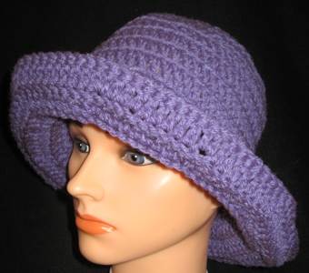 Floppy-purple Bucket Hat